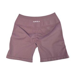 Aurola Intensify Workout Shorts, Scrunch Butt, High Rise, Ribbed Band